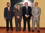 Miguel Carballeda, Juana Lázaro, Jaime Lissavetzky y Alejandro Blanco.